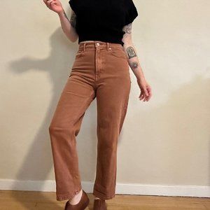 Everlane The Way High Jean in Archroma Rich Earth sz 27'' pants bottoms
